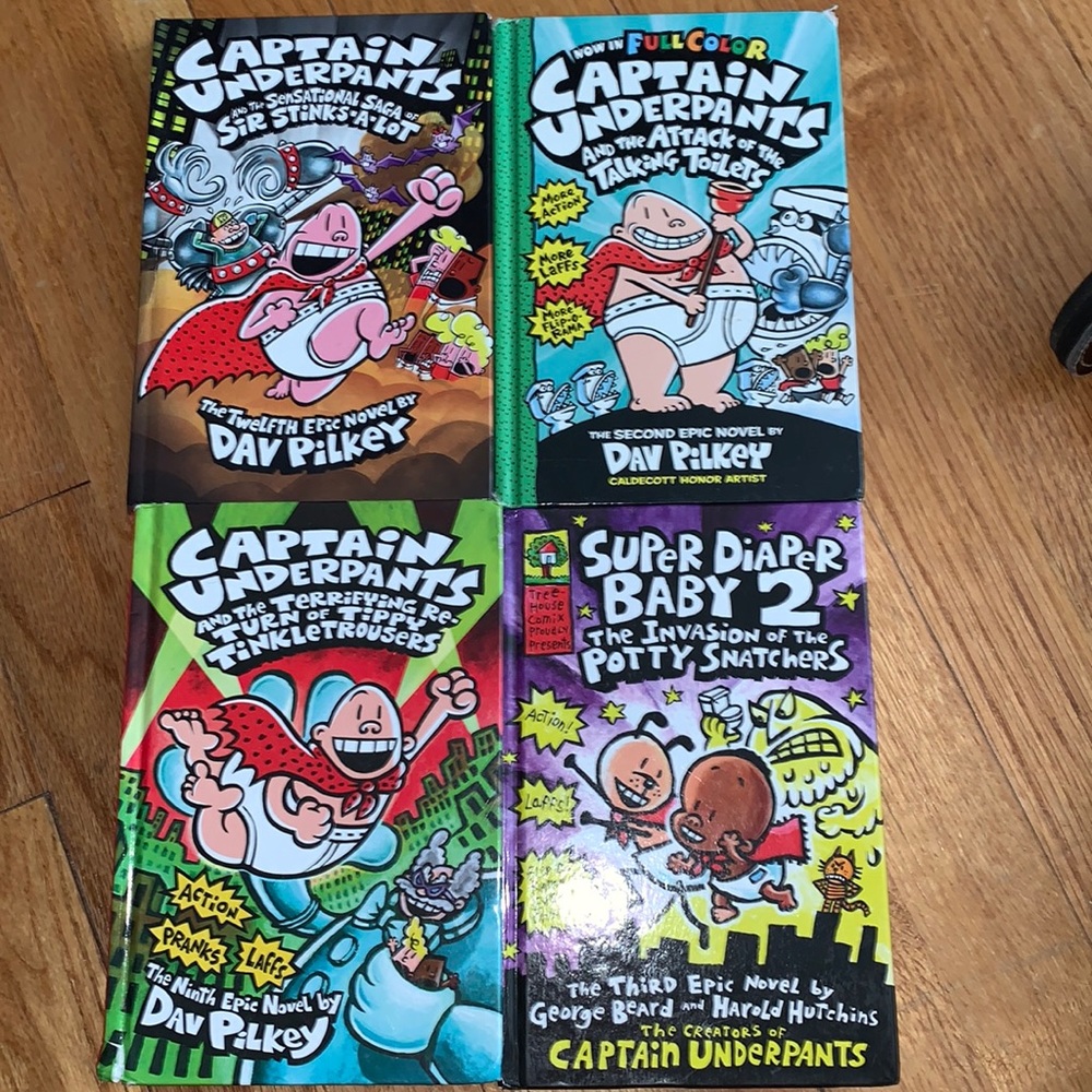 Captain underpants books